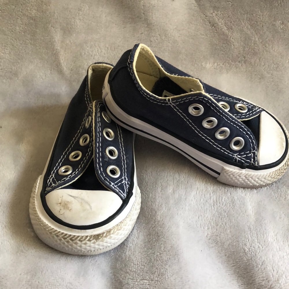 Blue Converse